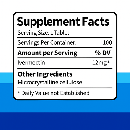 Ivermectin 12MG, 99% Purity